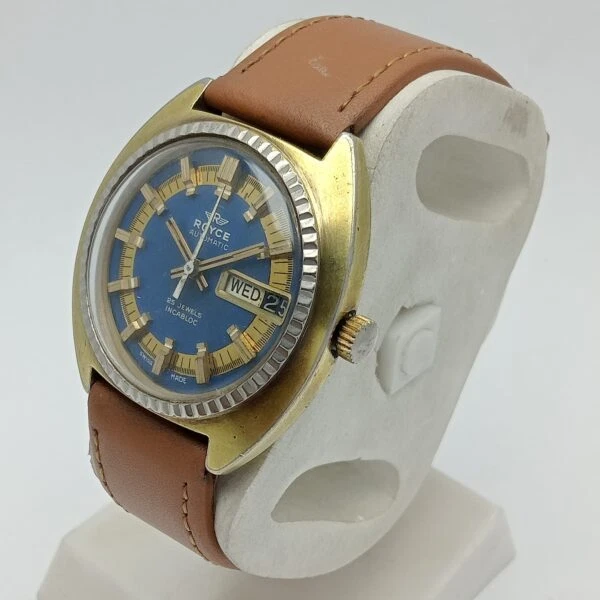 Reloj Hombre Royce Automático Día/Fecha Vintage SBZ122ARL12 Foto 2 de 4