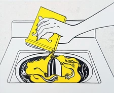 Roy Lichtenstein: Washing Machine 22x30 Archival Quality Fine Art Print