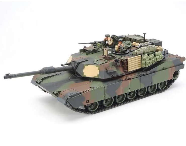 Tamiya 1/35 M1A2 Abrams TWO Tank AFV Crew Sets NEW USA SELLER Plastic Model Kit