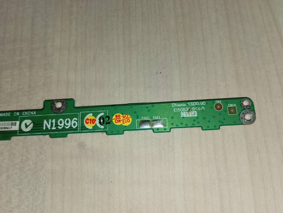 MS-10362 AVERATEC 7100 - Targa Traveller 856W MT32 POWER ON BOARD ACCENSIONE - Immagine 4 di 4