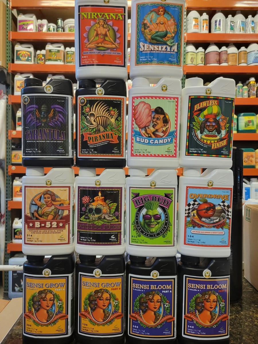 Advanced Nutrients Bundle Professional Level 1 L Ea Sensi Grow A&B