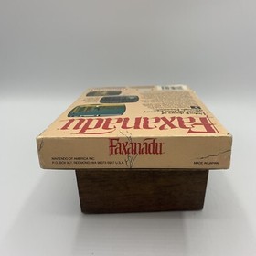 Faxanadu Nintendo Entertainment System 1989 Complete CIB Tested Fantasy RPG NES