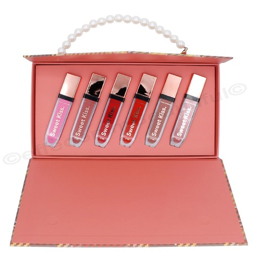set regalo Borsetta 6 Tinta labbra 24h Matte Rossetto Lunga durata Face Complex - Foto 4 di 7