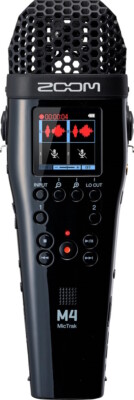 Zoom M4 MicTrak Stereo Microphone and Recorder, New!