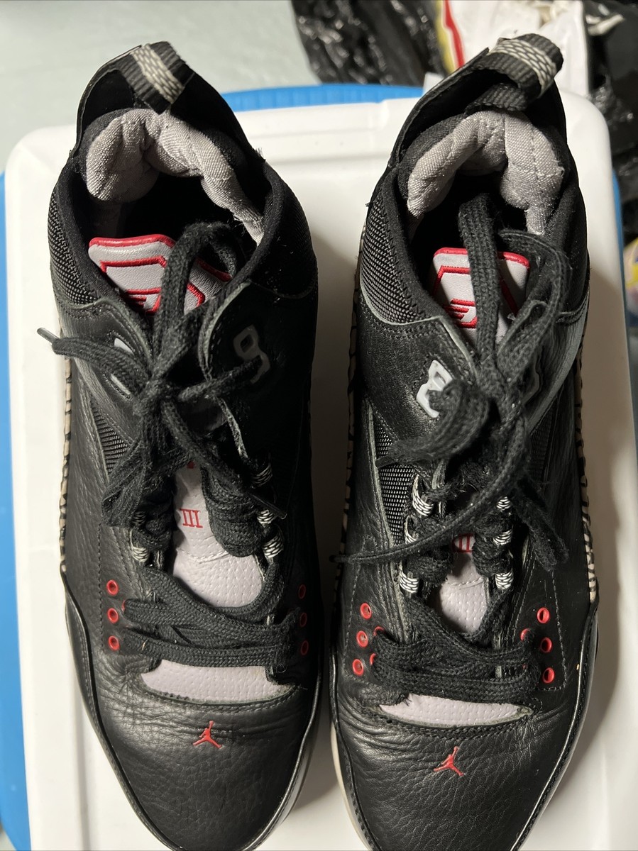 Size 10 - Nike Air Jordan CP3.III Black - 407451-001 No Box