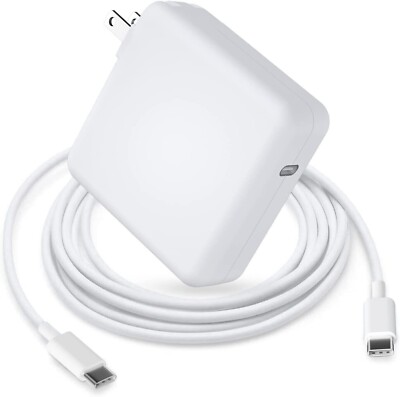 96W USB-C Power Adapter Type C Charger For MacBook Pro 16'' +Cable A2166
