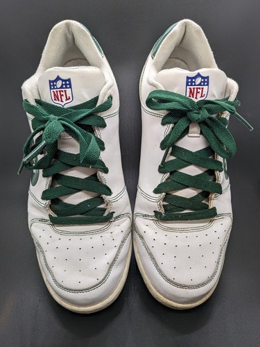 NEW YORK JETS REEBOK FIELD PASS SHOES - MENS SIZE 10 NFL SNEAKERS - Picture 3 of 12