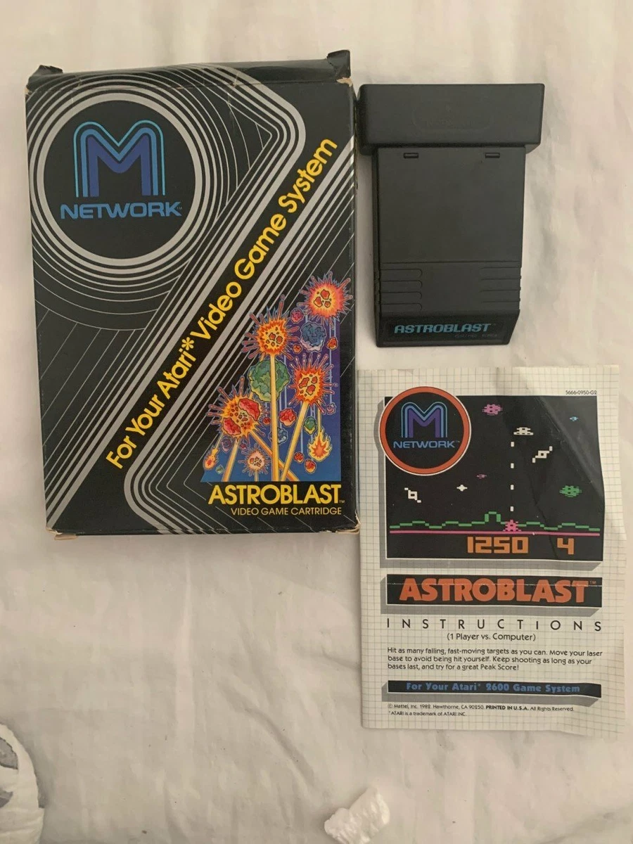 Astroblast Atari 2600 Complete in Box eBay