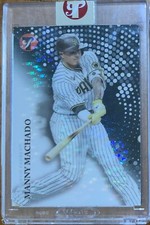 2022 Topps Pristine Manny Machado Encased Pristine Black Refractor 1/1 Padres