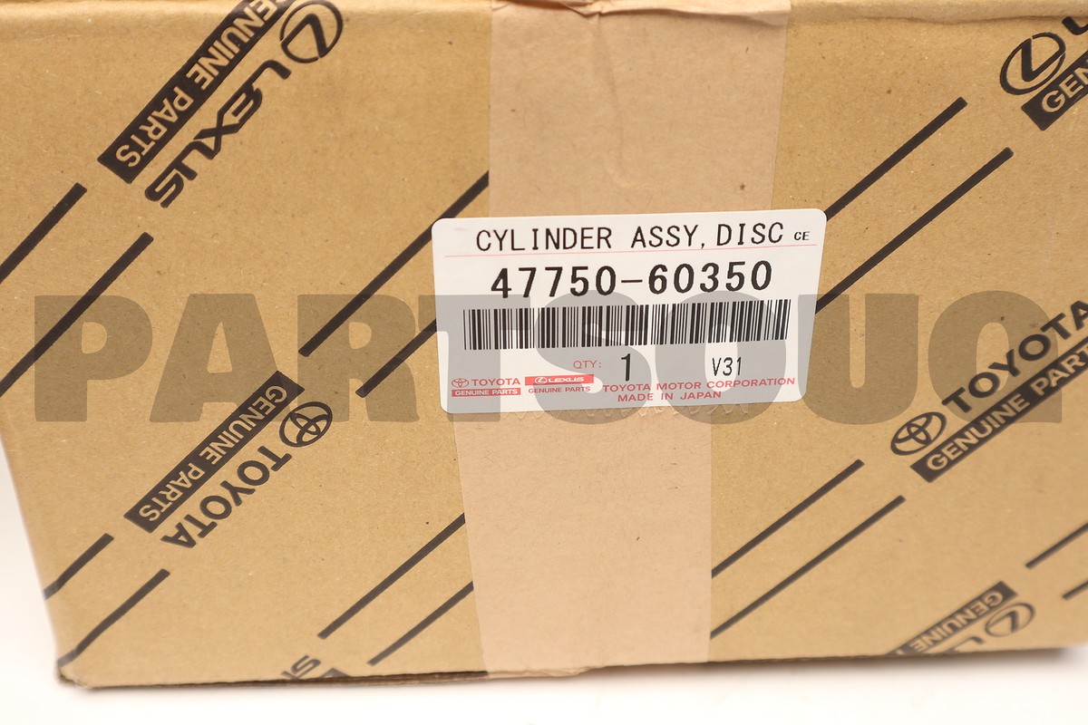 ともり 4705060733 Genuine Toyota CYLINDER ASSY BRAKE 47050-60733 | eBay