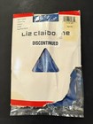 NIP Vintage Liz Claiborne Silky Sheer COBALT Blue Pantyhose, Size Medium — photo 1