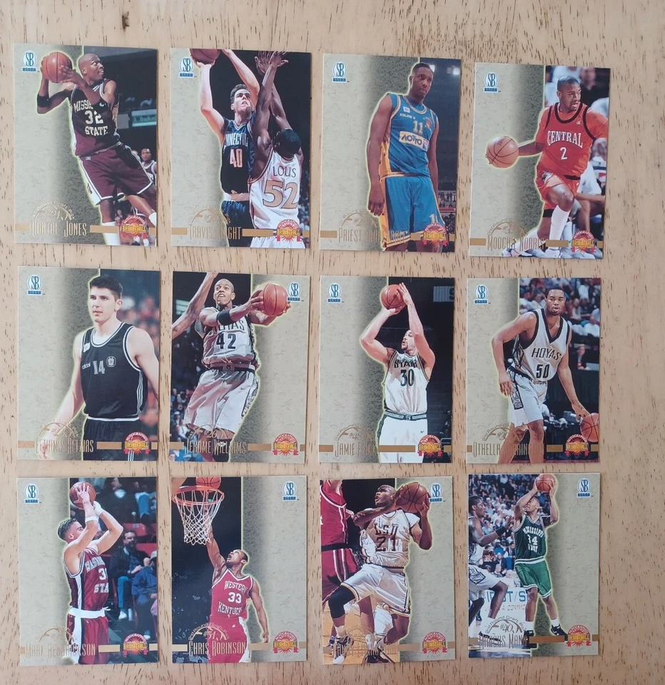 1996-97 SCOREBOARD BASKETBALL COMPLETE 50 CARD SET NBA KOBE BRYANT - Image 3 of 4