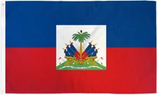 Haiti 3x5ft Flag of Haiti Haitian Flag 3x5 House Flag 75D Ultrabreeze
