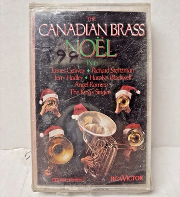 Canadian Brass / Noel - 1994 Christmas Album Cassette - Mint, SEALED - Image 1 of 3