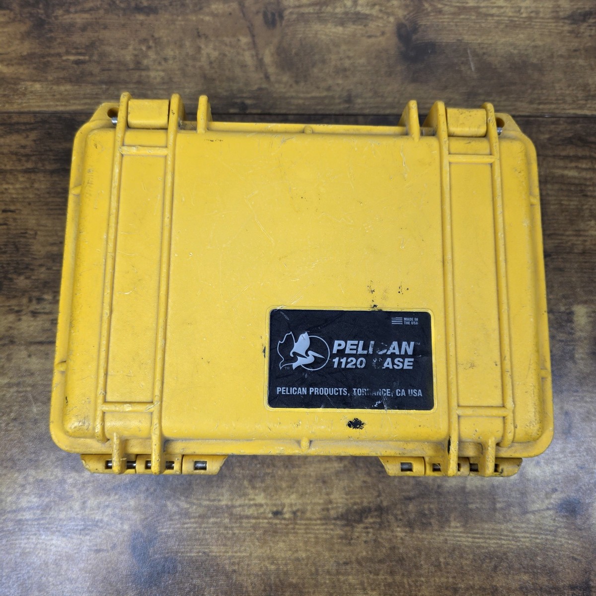 Lot of 2 - Pelican 1120 Watertight Hard Case with Foam Insert