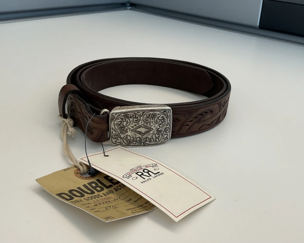 RRL Leather Belts for Men for sale - eBay