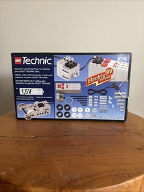 LEGO Technic 8735 Motor Set 9V Power 1997 In Original Box Missing Pieces