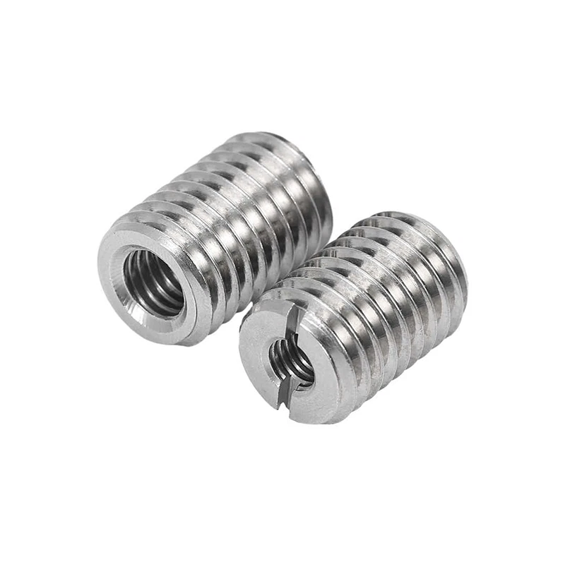 M2-M2.5 Sleeve Thread Adapters 304 Stainless Steel Threaded Inserts Screw - Image 3 of 4