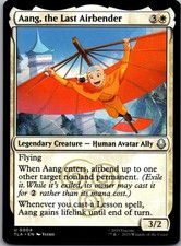 Aang, the Last Airbender 4 Avatar: The Last Airbender Magic: The Gathering LP