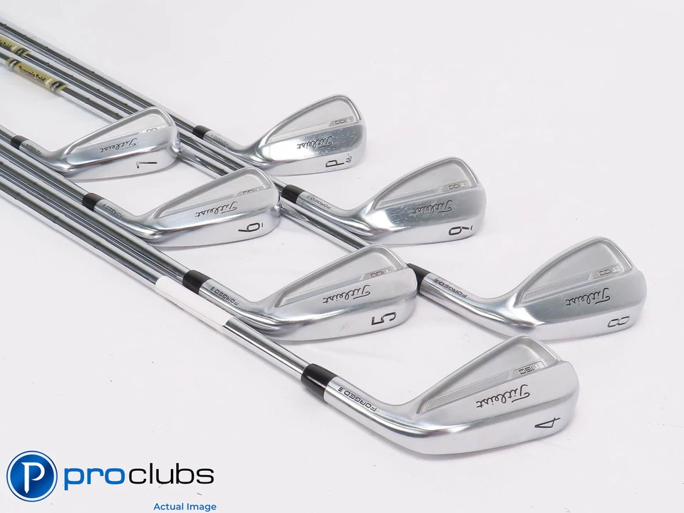 Nice Titleist '23 T150/T100 4-PW Combo IRON SET - DG120 X100 X-Flex Steel 460169 - Image 2 of 4