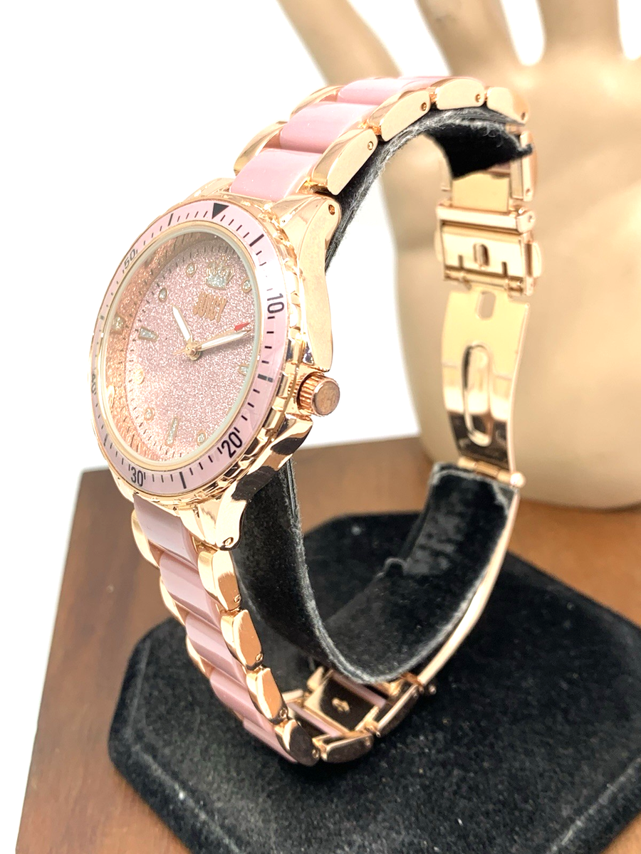 Juicy By Juicy Couture Women's Watch JC/5022 Quartz Pink Rose Gold