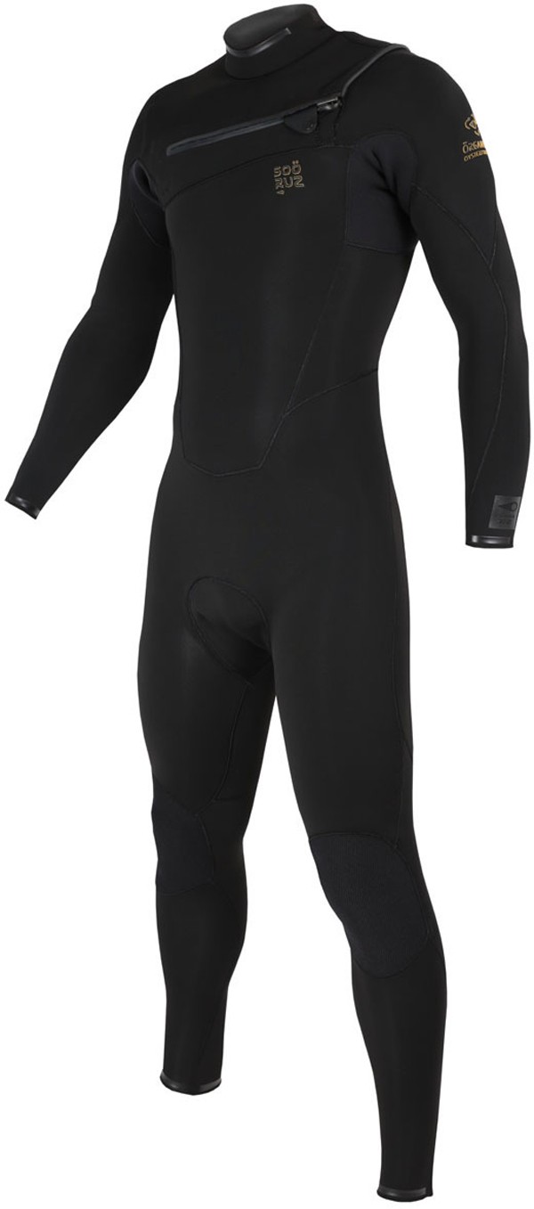 SOÖRUZ Traje de surf de neopreno Traje de neopreno 5/4/3 FIGHTER PECHO CREMALLERA Traje completo 2026 negro
