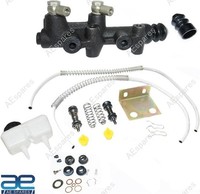 Bremsen Upgrade Hauptzylinder Komplettset + 2 Kolben FüR Willys Jeeps CJ