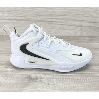 Nike Zoom Hyperset 2 White Volleyball Shoes Mens Size 9.5 nby FQ7070-101