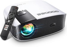 4K Smart Projector with 5G WiFi, Bluetooth, Dolby Audio for Home Theater