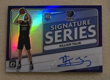 2020-21 Panini Donruss Optic KILLIAN TILLIE Rookie Signature Series Holo Auto RC