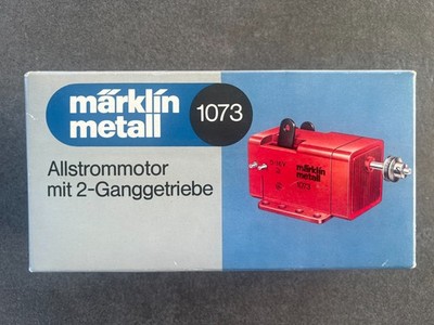 Märklin Metall 1073 , Allstrommotor, top Zustand, läuft natürlich, OVP