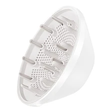 New Portable Universal Travel Hair Dryer Blower Hood Diffuser Attachment White