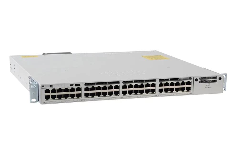 New Cisco  C9300-48U-E 9300 48x 1G RJ45 UPOE + C9300-NM-8X 1U Managed Switch - Image 2 of 4
