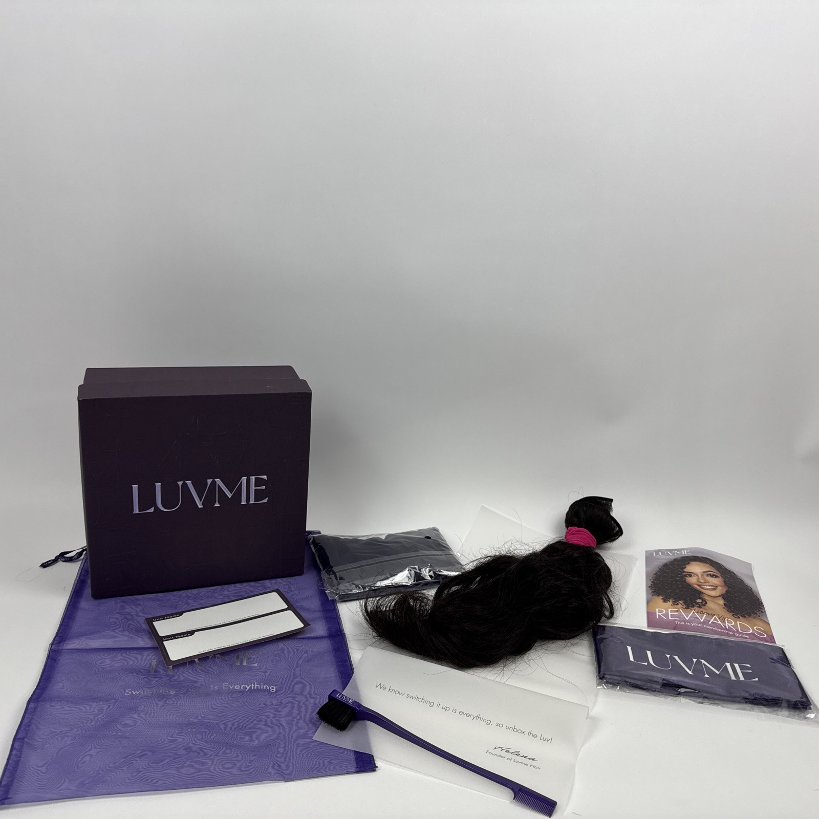 Luvme 2 Pieces Loose Wave 100% Human Hair Bundles 18 Inches Length
