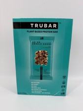 Trubar Plant Based Protein Bar Oh Oh Cokie Dough Flavor 1.76 oz 50g -12 Bars