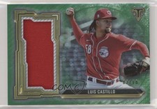 2020 Topps Triple Threads Single Jumbo Relics Emerald 2/18 Luis Castillo 9hx