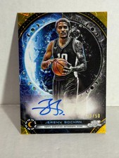 Topps Chrome Cosmic Equinox Refractor Auto Jeremy Sochan /50 rookie