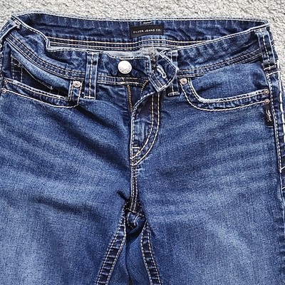 Silver Jeans Women's Blue Denim Suki Bootcut