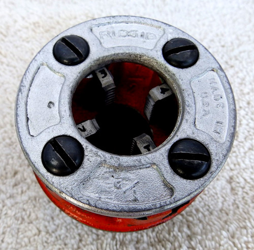 Ridgid 00-R  1/2" Pipe Threader Die Head Cleaned Used