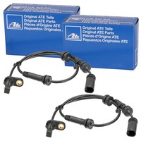 2X Ate ABS-SENSOR Raddrehzahl Vorne Passend FÜR Bmw 3 4 Links+Rechts |