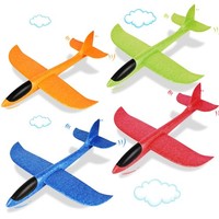 Styroporflieger 4 StüCk Wurfgleiter Segelflugzeug Kinder