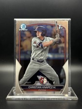 2023 Bowman Chrome - Christian Knapczyk First Bowman RC No. BDC-180