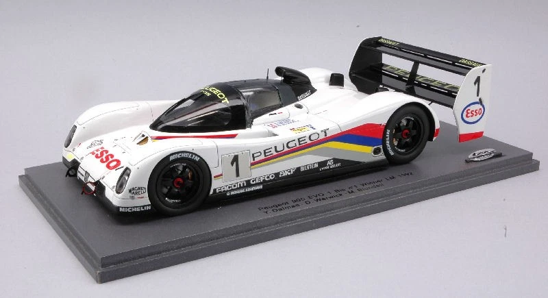 MODELLINO AUTO STATICO SPARK PEUGEOT 905 #1 WINNER LE MANS 1992 SCALA 1:24 - Immagine 3 di 4