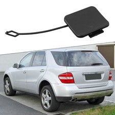 Capuchon couvercle crochet de remorquage pare-chocs arrière non peint et noir p