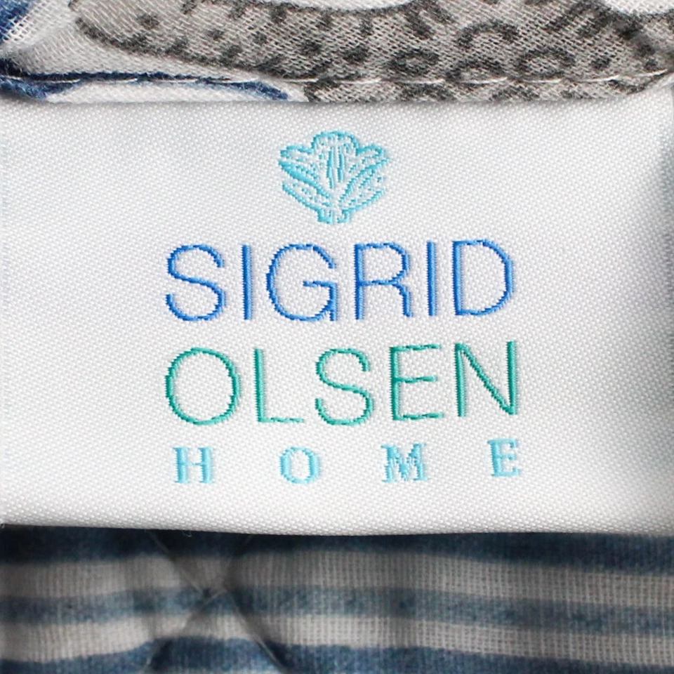 Sigrid Olsen Home Beach Themed Queen Blanket 92" x 104" DIY Fabric Flawed - Image 4 of 4