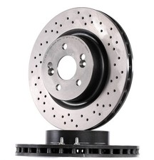 2x BREMBO Disque de frein Avant pour RENAULT Clio III 3/5 portes (BR0/1, CR0/1)