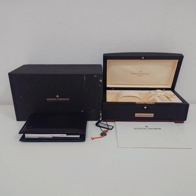 Vacheron Constantin Luxury Watch Box Case Pillow Cloth Booklet Genuine StorageJP