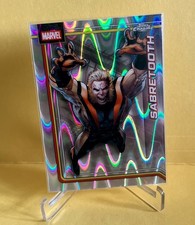 2026 Topps Chrome Marvel Sabretooth #144 RayWave Refractor