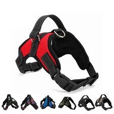 Adjustable Nylon Dog Harness Quick Release Vest for Small Medium Large Dogs