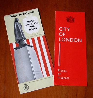 Vintage London Britain Places of Interest American Association UK with London
